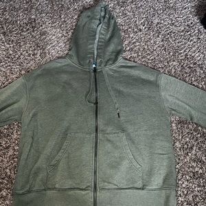 Old Navy Green Zip-up Hoodie